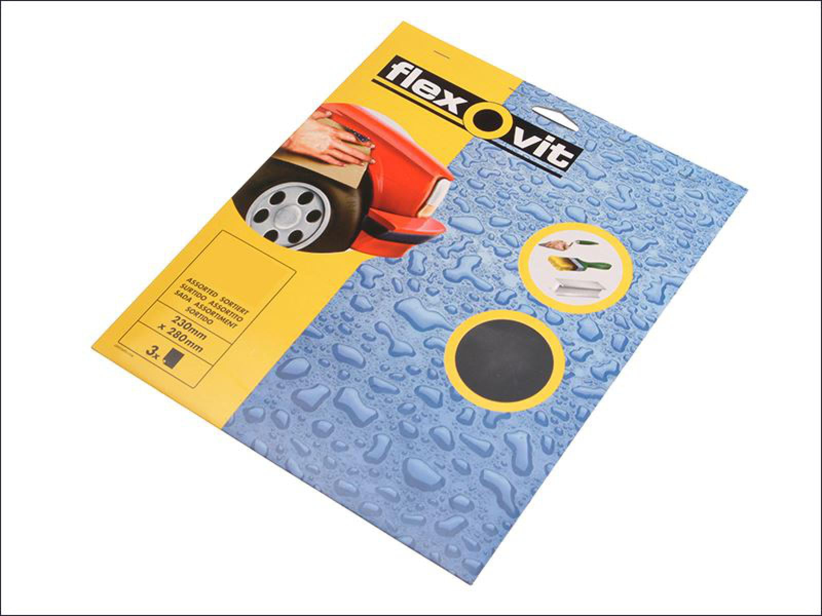Flexovit - Waterproof Sanding Sheets 230 x 280mm 320G (25)
