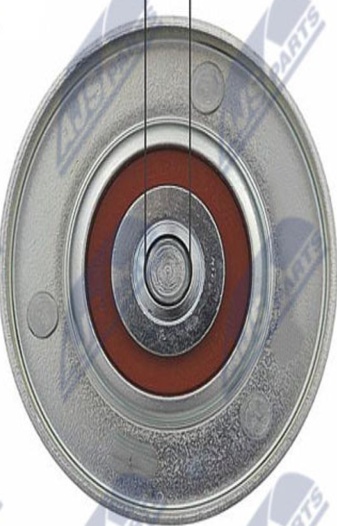 NTY RNK-CH-020 Deflection/Guide Pulley, V-ribbed belt for CHRYSLER,JEEP