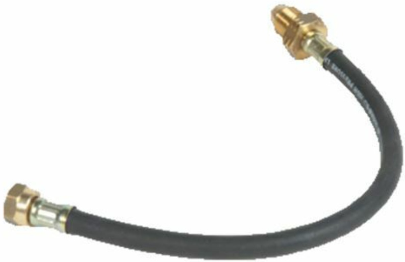 Propane Pigtail Gas Hose Assembly Connector 450mm Caravan Motorhome