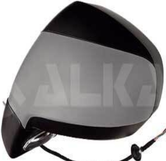 Right ALKAR 6140865 Outside Mirror for PEUGEOT