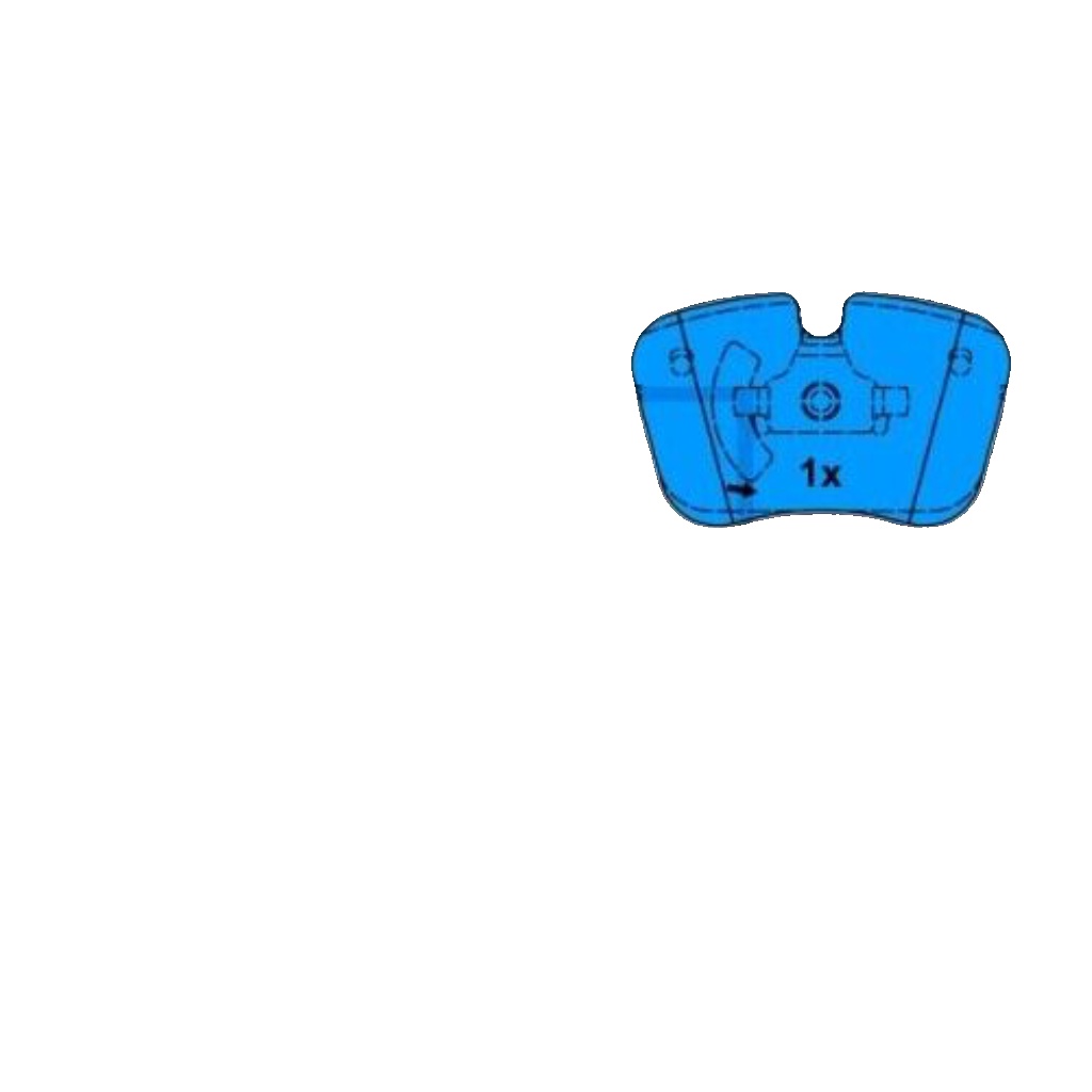 ATE 13.0460-7300.2 Brake Pad Set, disc brake for CITROËN,PEUGEOT