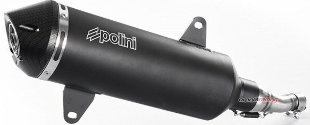 Muffler POLINI for Moto Spare Parts Accessories Pieces Refills