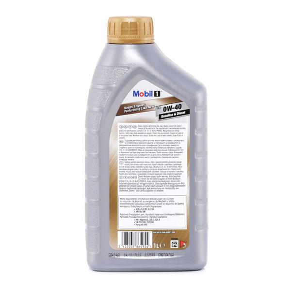 Mobil 1 FS 0W-40 Fully Synthetic Engine Oil - 1L - BMW VW Porsche Vauxhall - Image 4