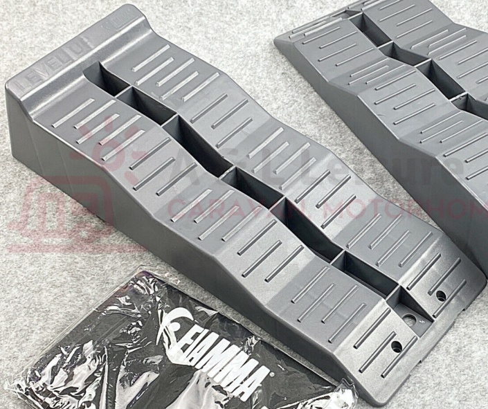 Fiamma Level Up GREY Levellers Caravan, Motorhome, Camper Ramps - 97901-038