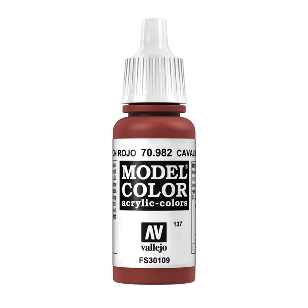 Vallejo Model Color Cavalry Brown Acrylic 17ml/0.57 fl oz Dropper Bottle 70.982 - Image 5