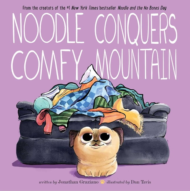 Noodle Conquers Comfy Mountain by Jonathan Graziano NEW - Image 6