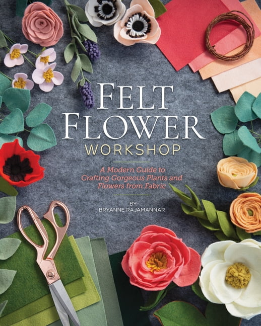 Search Press Felt Flower Workshop - Bryanne Rajamannar - Image 2