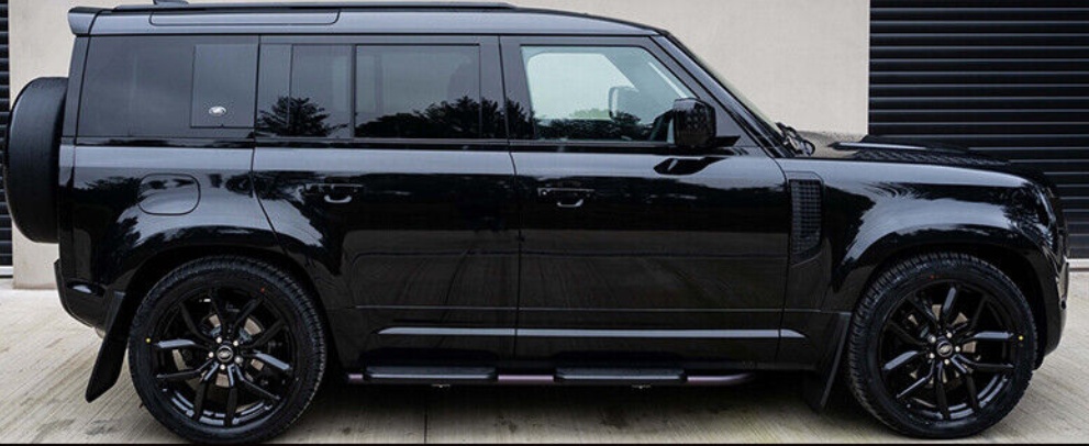 FOR LAND ROVER DEFENDER 90 110 L663 REAR ROOF SPOILER GLOSS BLACK 2020+ OEM FIT