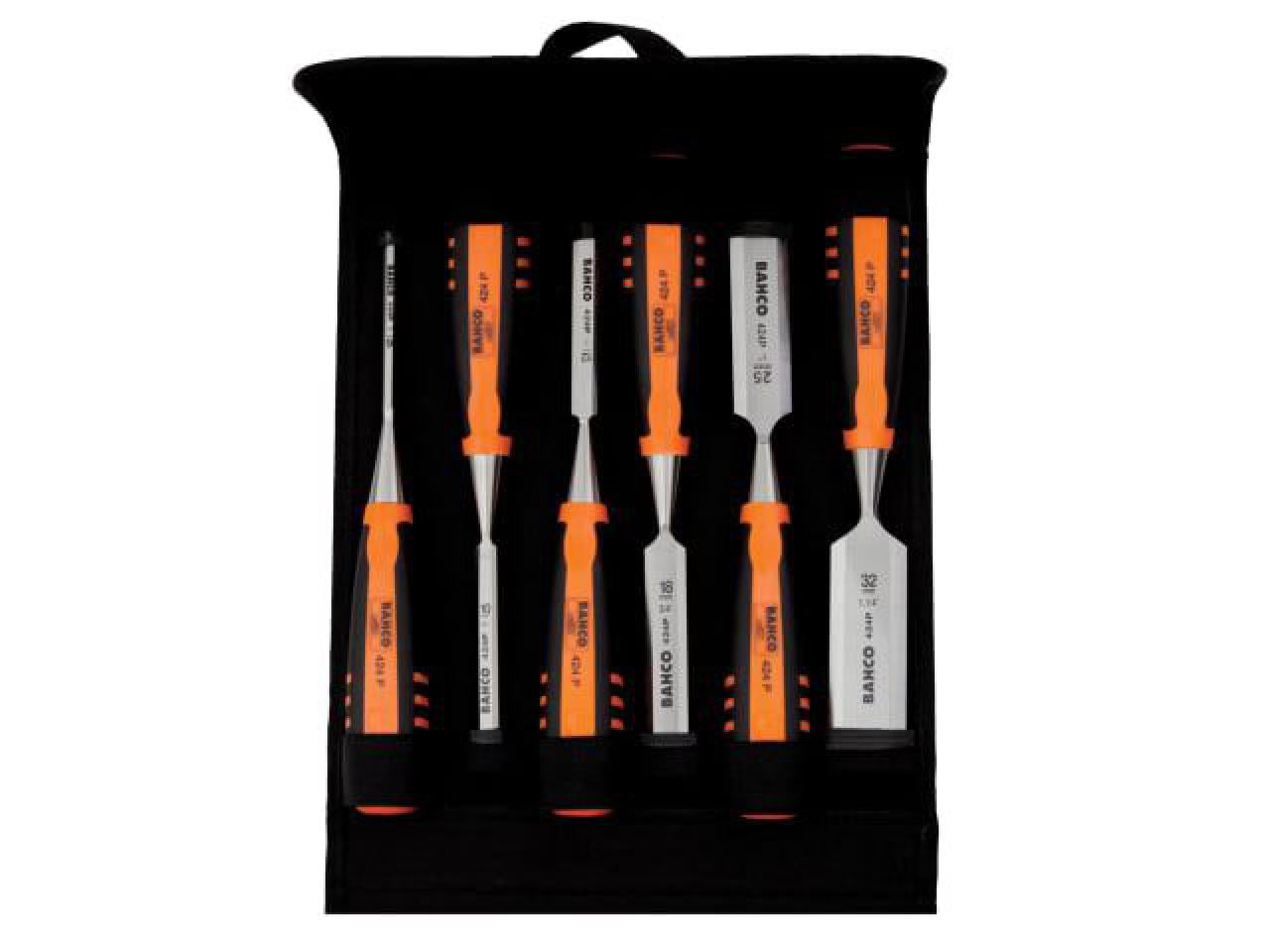 Bahco 424P 6 Piece Bevel Edge Chisel Set - Image 5