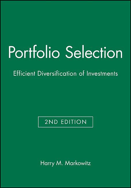 Portfolio Selection by Harry M. Markowitz - 9781557861085