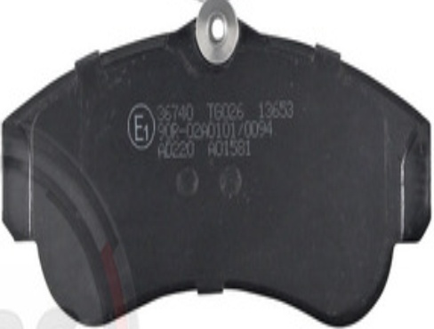 36740 A.B.S. Brake Pad Set, disc brake for NISSAN