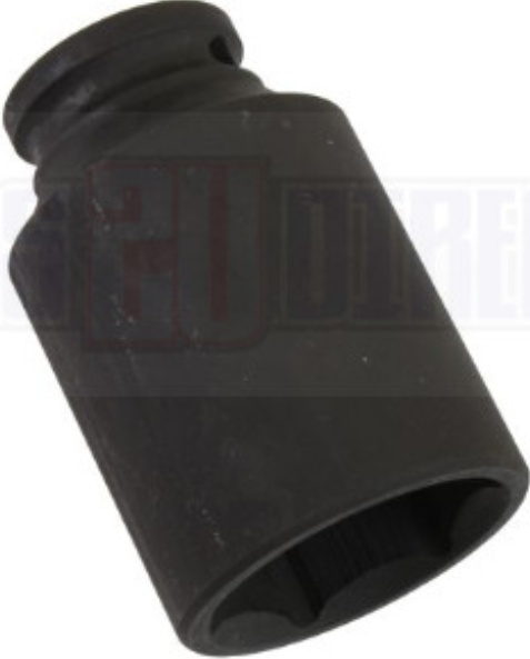 USPRO 35MM HUB SOCKET DEEP IMPACT SOCKET 1/2"" INCH DR 6PT CR-MO 6 POINT AXLE NUT