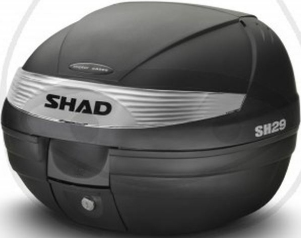 Free Shipping Shad SH29 Black/Black Trunk For Motorcycle Parts Accessories
