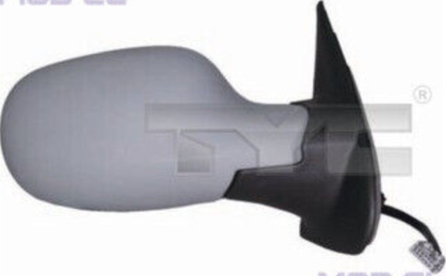 Right TYC 324-0025 Outside Mirror for NISSAN