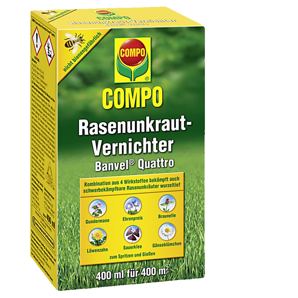 Compo Rasenunkraut-Vernichter Banvel Quattro 400ml - Image 2