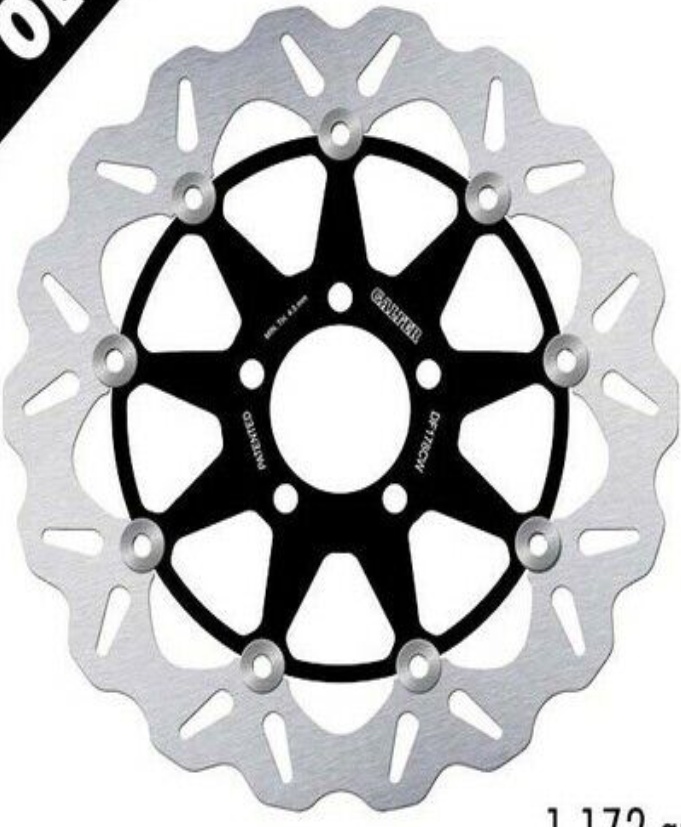 Galfer Front Brake Disc WAVE FLOAT FULL 296x5mm KAWASAKI ZX-9R NINJA 1998>1999