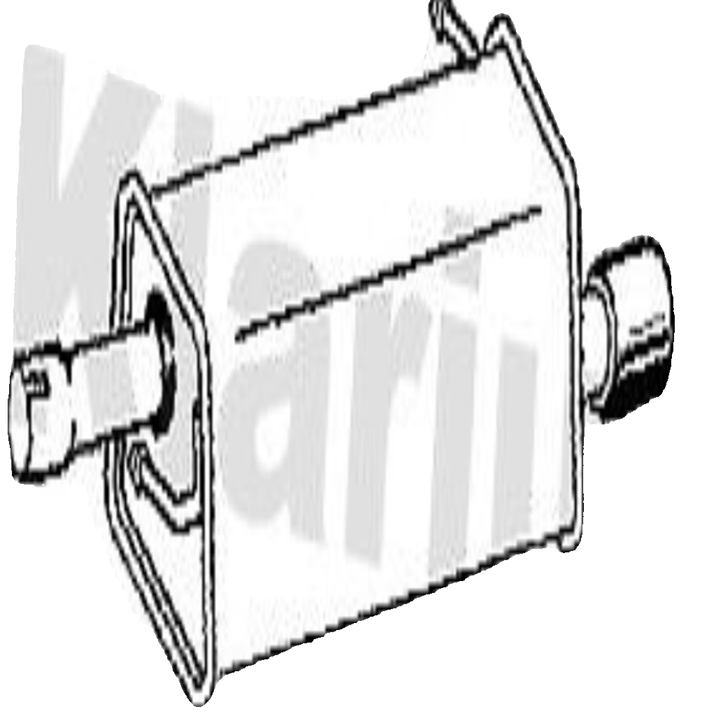 Klarius FE1037P Exhaust Rear Box FIESTA 2.0ST 04-08