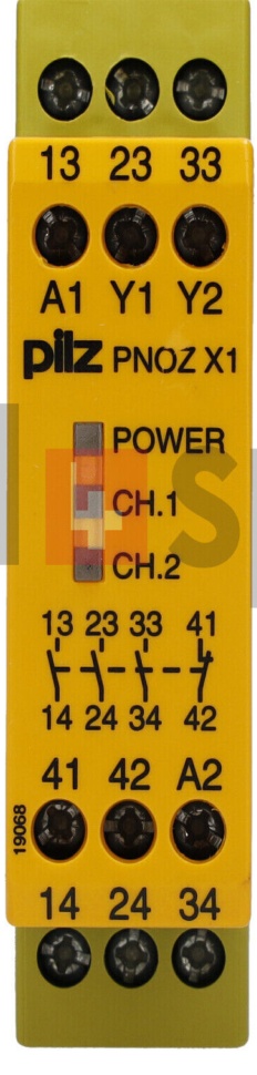 Pilz Relay PNOZ X1 24VAC/DC 3n/o 1n/c 774300 1pc