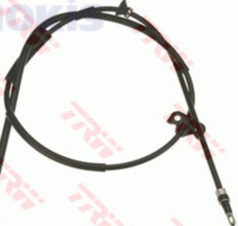 Left Rear TRW-OE GCH541 Cable Pull, parking brake for VOLVO