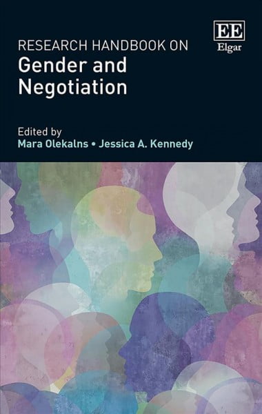 Research Handbook on Gender and Negotiation Olekalns Kennedy Hardback