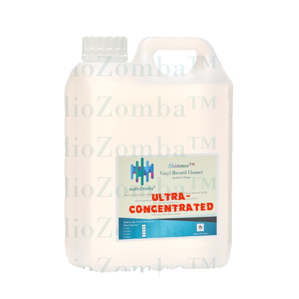 1 Litre CONCENTRATED Ultrasonic Vinyl Record Cleaner fluid  MAKES 15 LITRES!!
