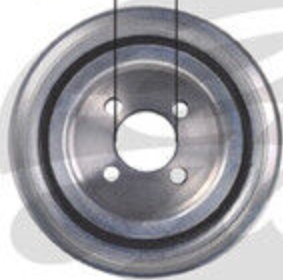 GATES TVD1078 Belt Pulley, crankshaft for ,FIAT,IVECO,KARSAN