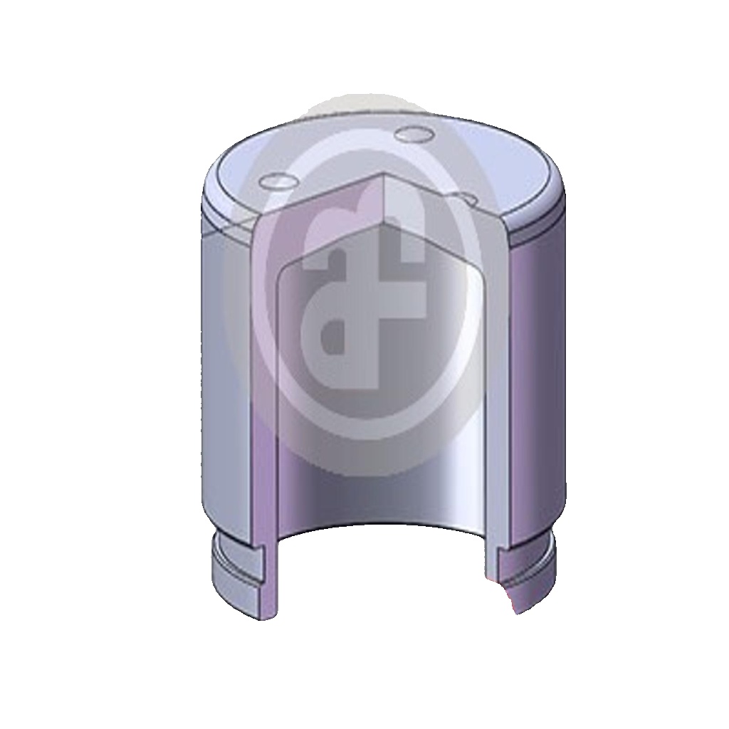 Brake caliper piston Rear Axle Steel D025509 AUTOFREN SEINSA for DAEWOO