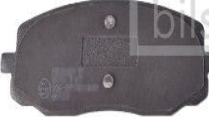 Front FEBI BILSTEIN 116299 Brake Pad Set, disc brake for HYUNDAI