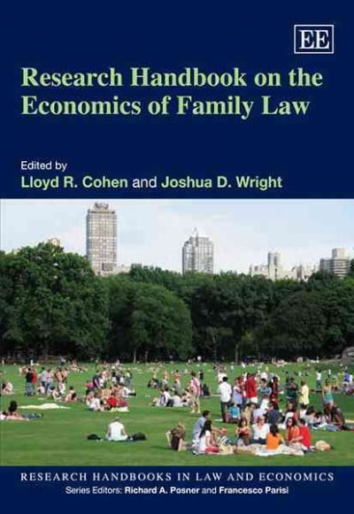 Research Handbook on the Economics of Family Law - 9781848444379