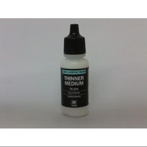 Vallejo Auxiliary: Thinner Medium - VAL70524 18mm Bottle - Image 5