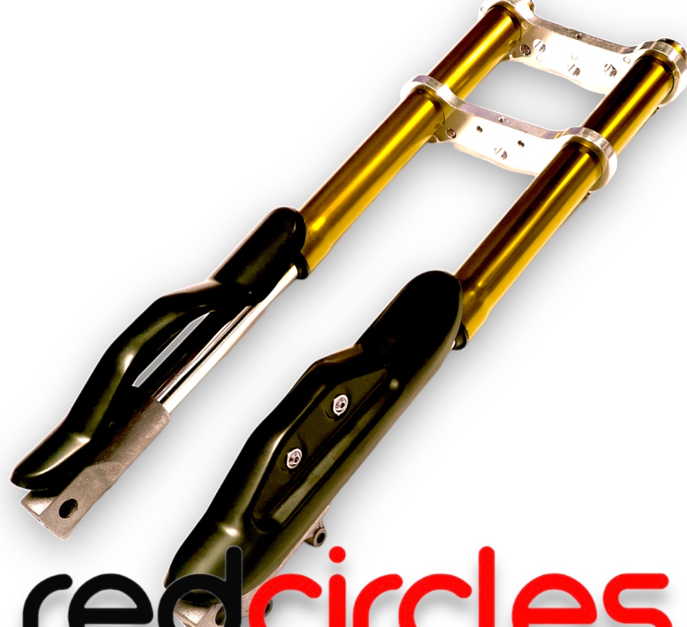 GOLD 47cc & 49cc MINI MOTO DIRT BIKE FRONT FORKS / MINIMOTO SUSPENSION
