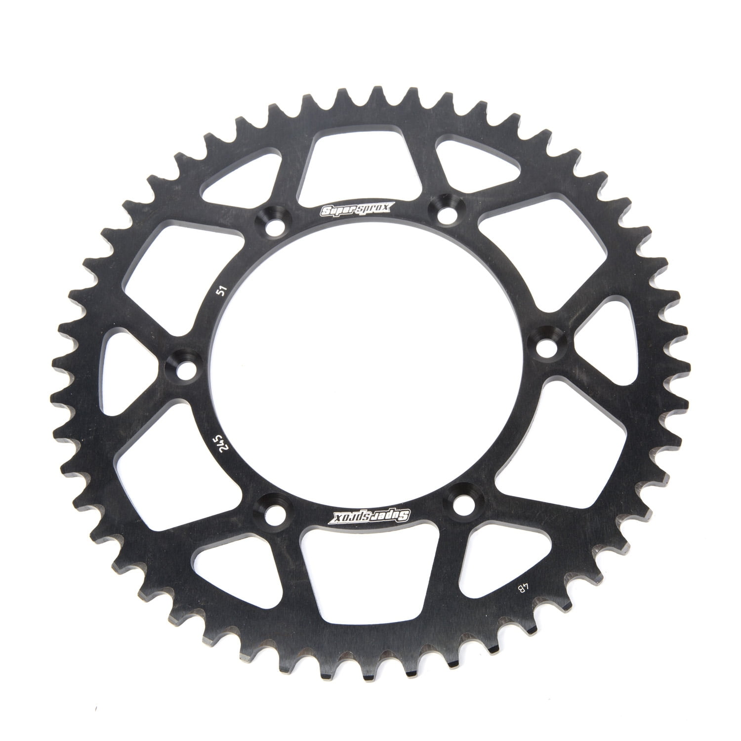 Free Shipping Supersprox Aluminum Crown Yamaha 520 X 51 For Motorcycle Parts
