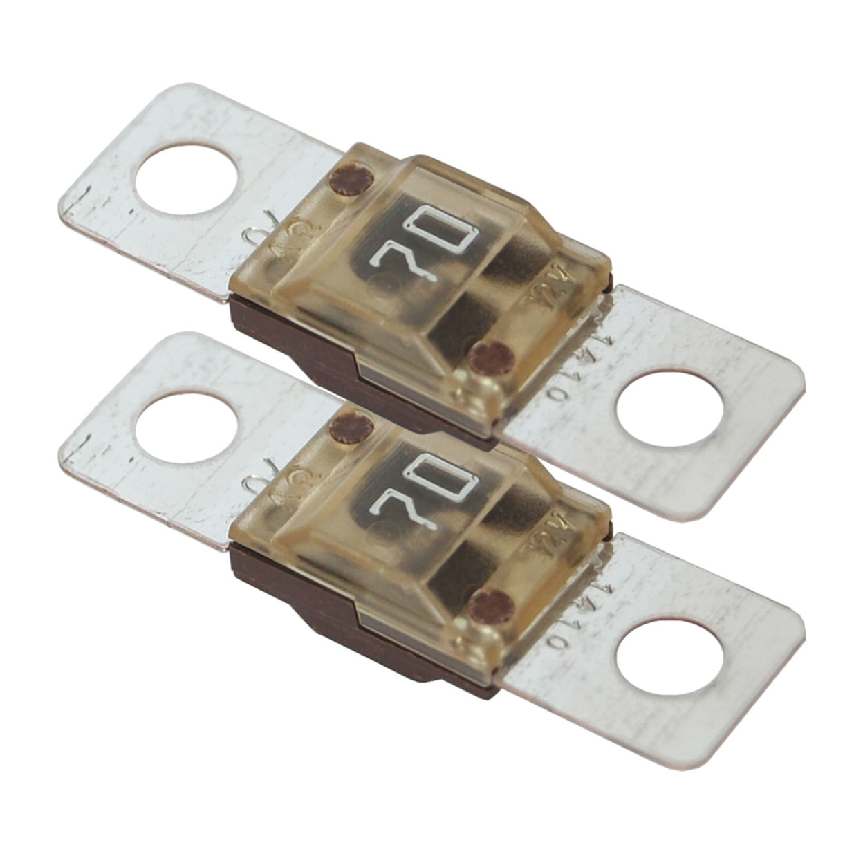 Blue Sea Systems 5254 AMI Fuse 70A Brown Pair Works on 12V 24V 32V DC MIDI