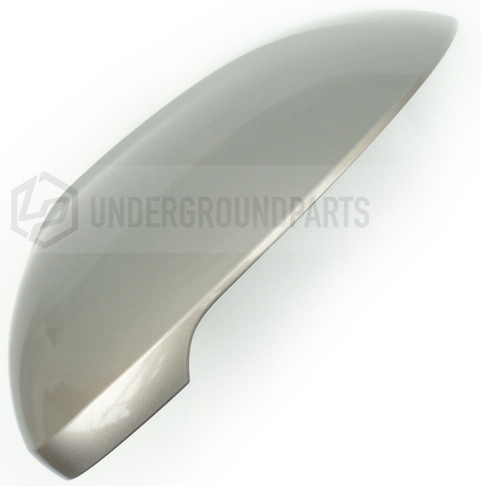 VW PASSAT B8 TUNGSTEN SILVER DOOR WING MIRROR COVER CAP LEFT PASSENGER SIDE