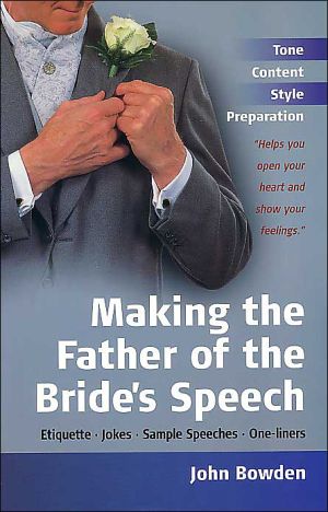 Making the Father of the Bride's Speech