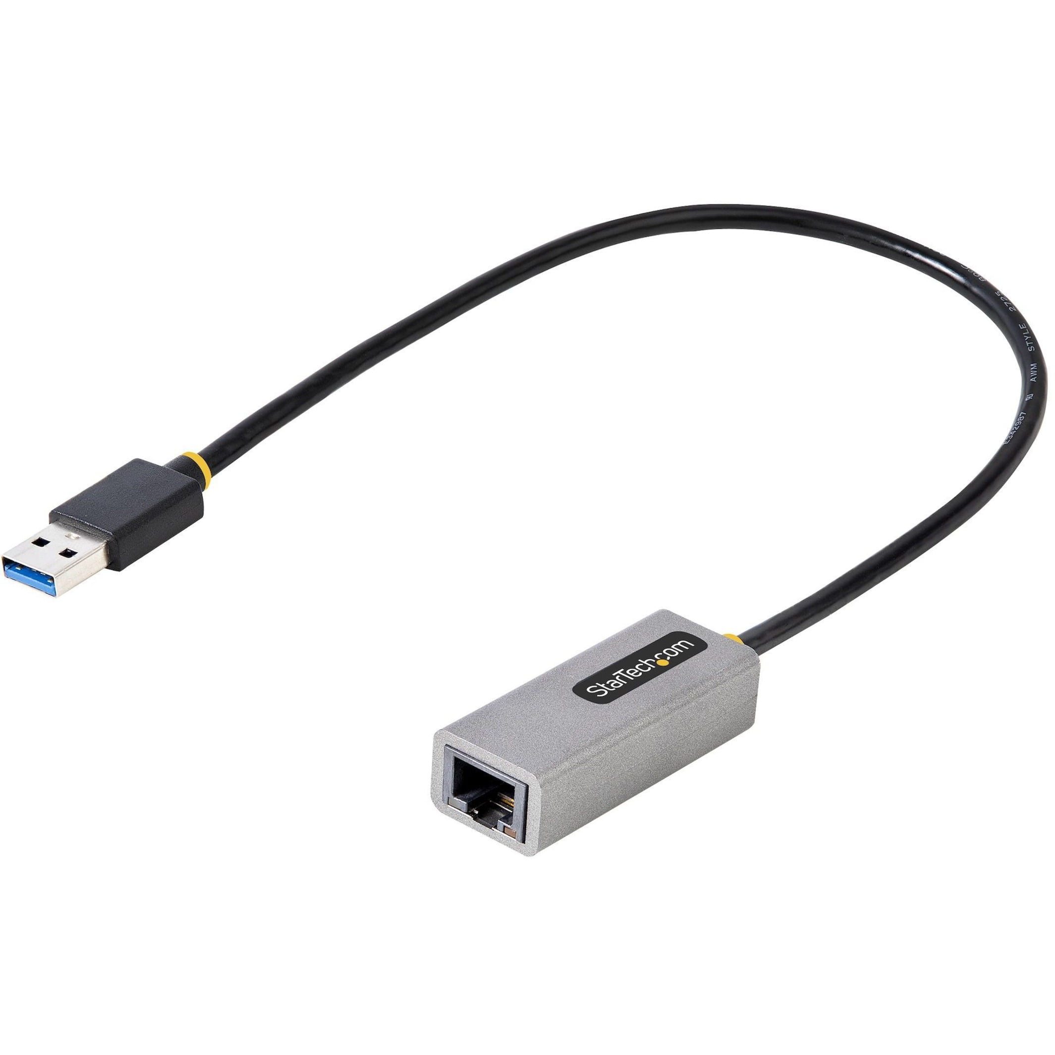StarTech.com USB 3.0 to Gigabit Ethernet Network Adapter - 10/100/1000 Mbps USB