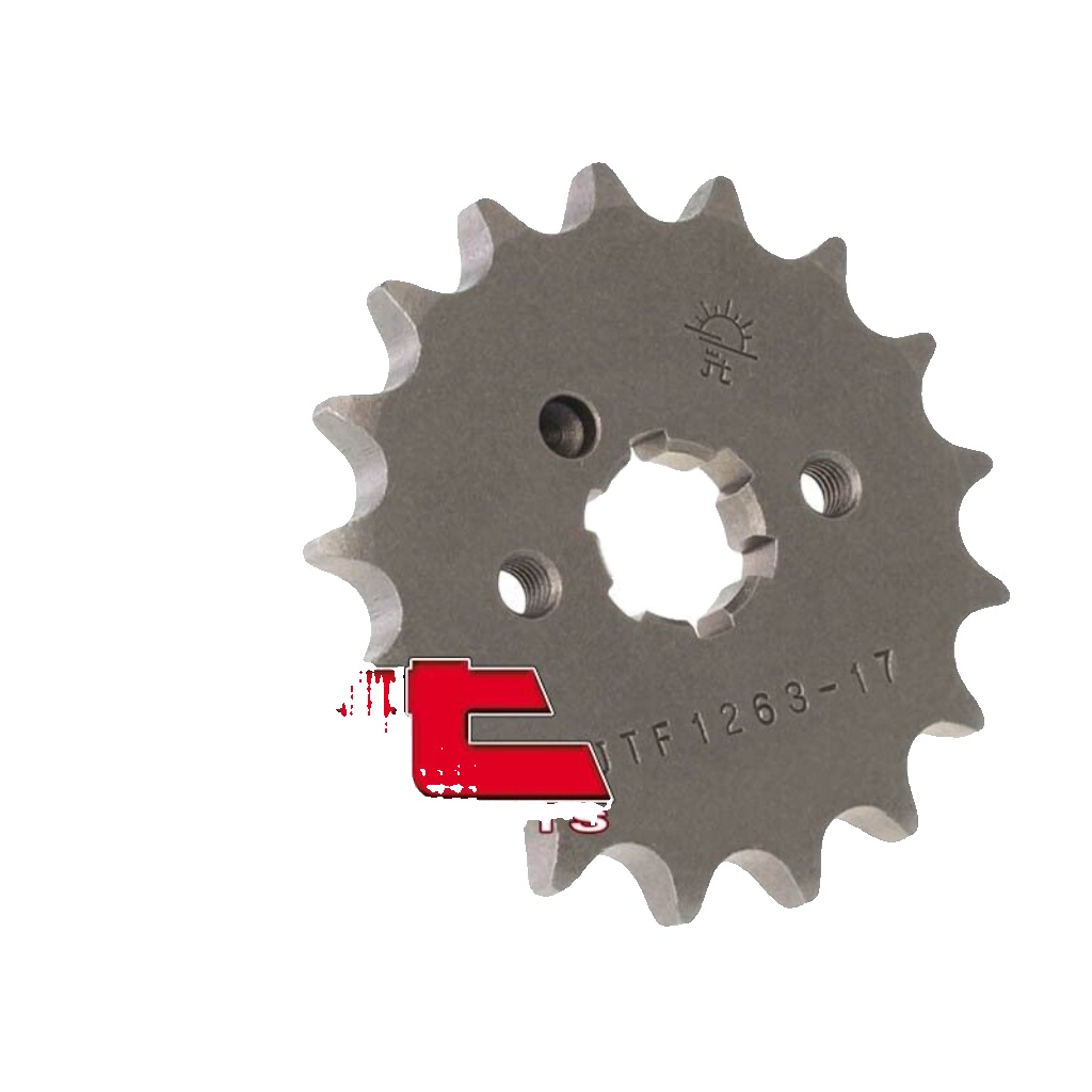 JT Front Sprocket 17 Tooth 428 Pitch JTF1263.17 Fits Yamaha DT 175 1974-1983