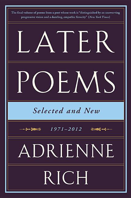Later Poems: Selected and New