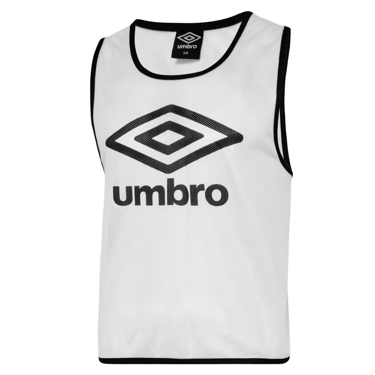 Umbro Unisex White Training Bib In Medium