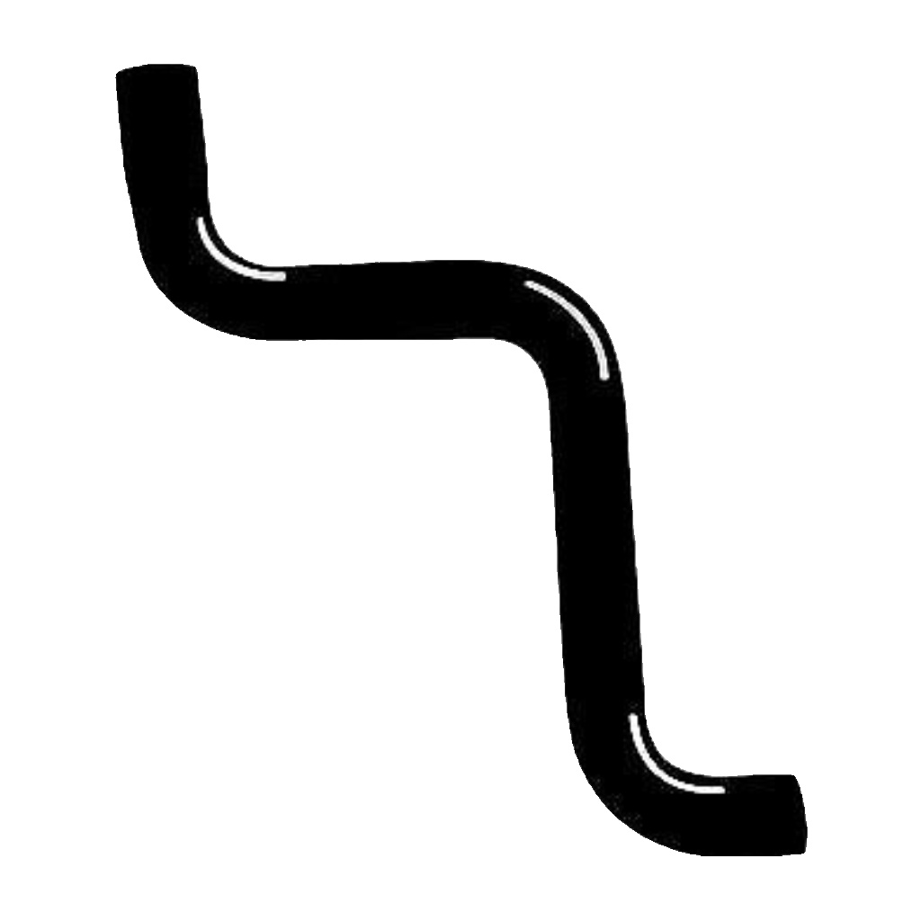 Original Gates Radiator Hose 3962 for Fiat Lancia Zastava