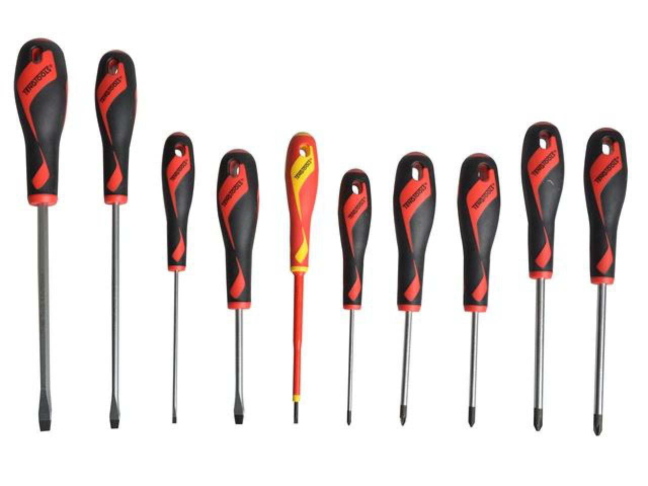 Teng Md910N Screwdriver Set 10 Piece Sl/Ph/Pz TENMD910N