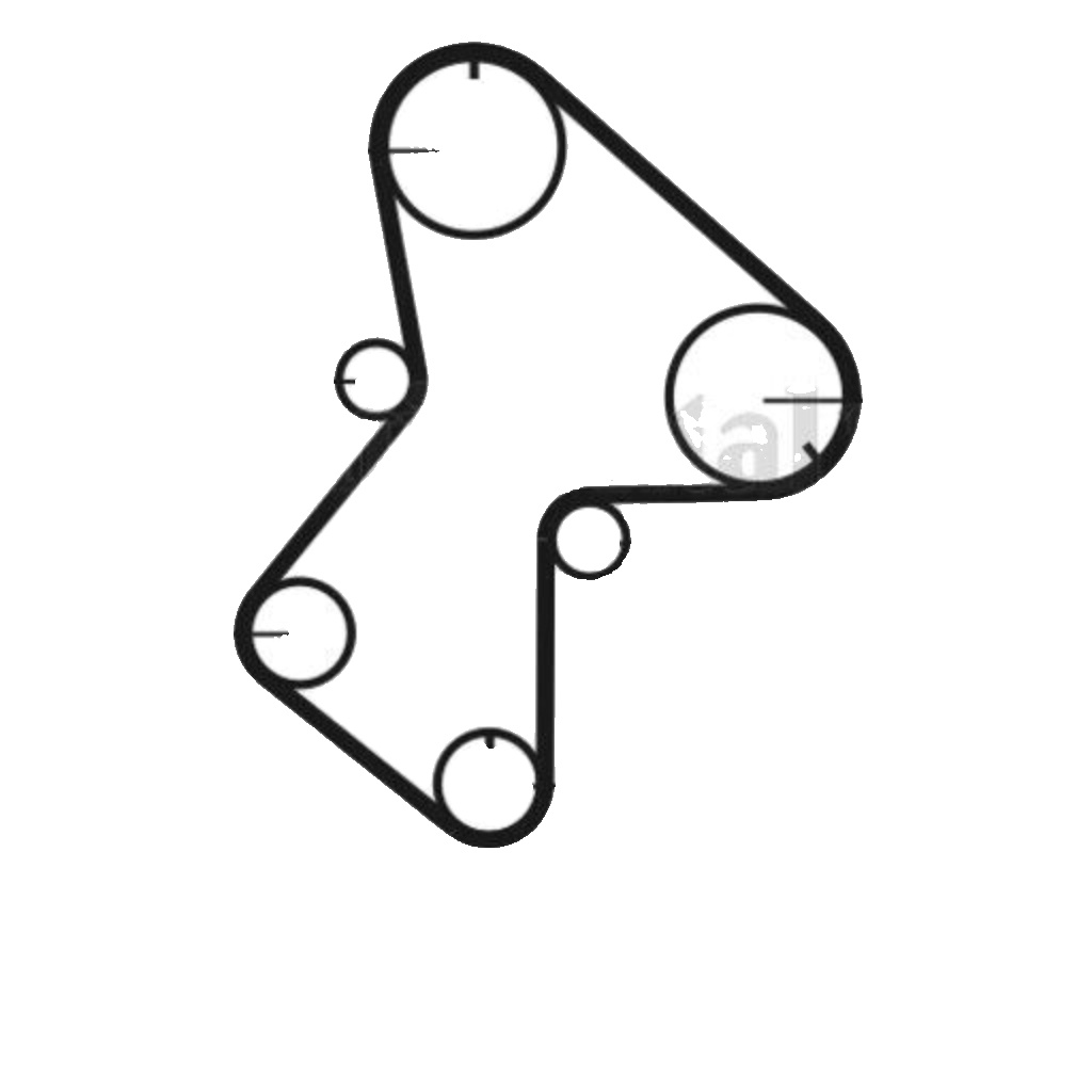CT596 CONTINENTAL CTAM Timing Belt for RENAULT,VOLVO
