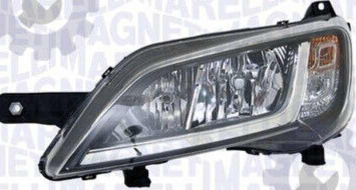 Right MAGNETI MARELLI-OE 712501011129 Headlight for PEUGEOT