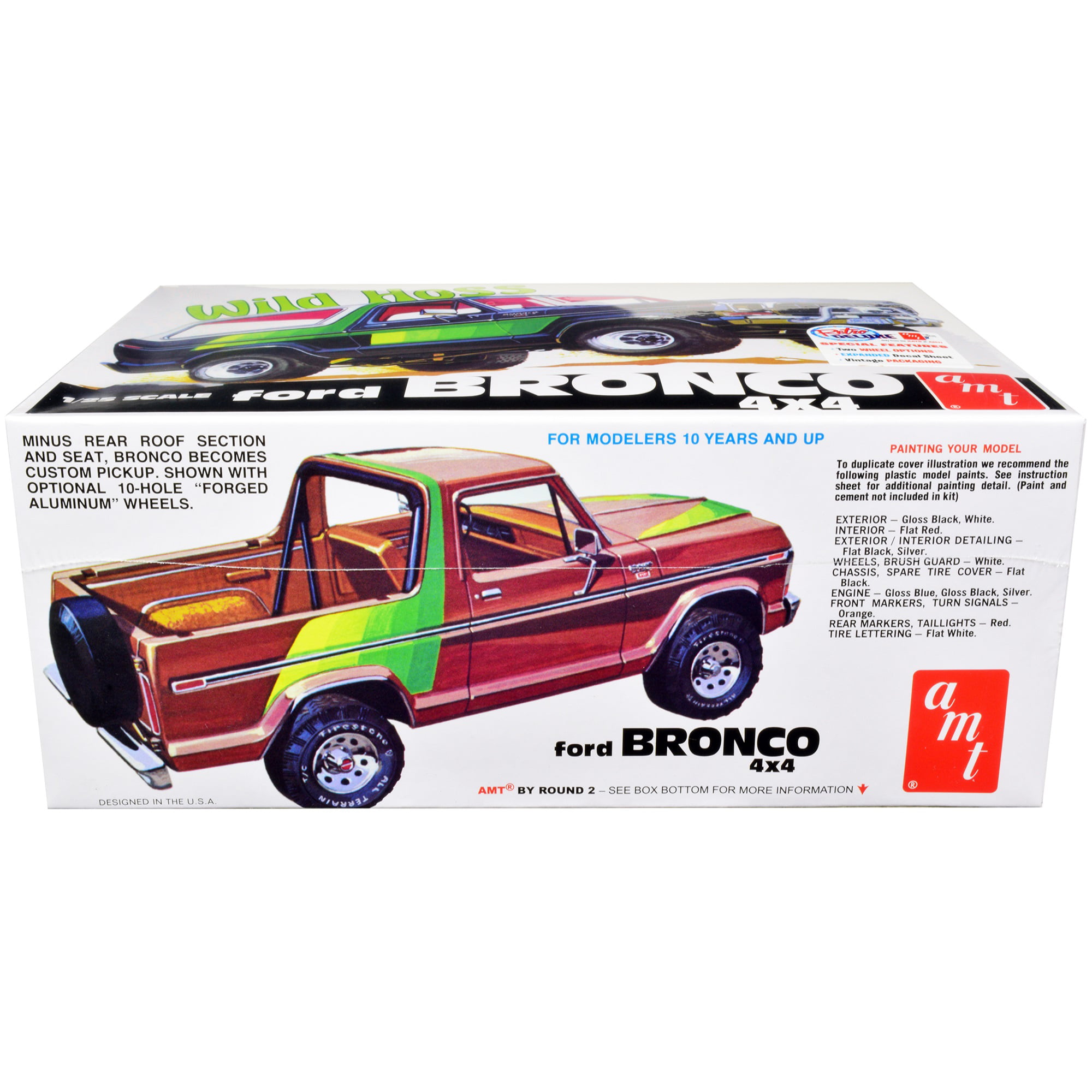 AMT 1304 1:25th scale Ford Bronco 4x4 Wild Hoss