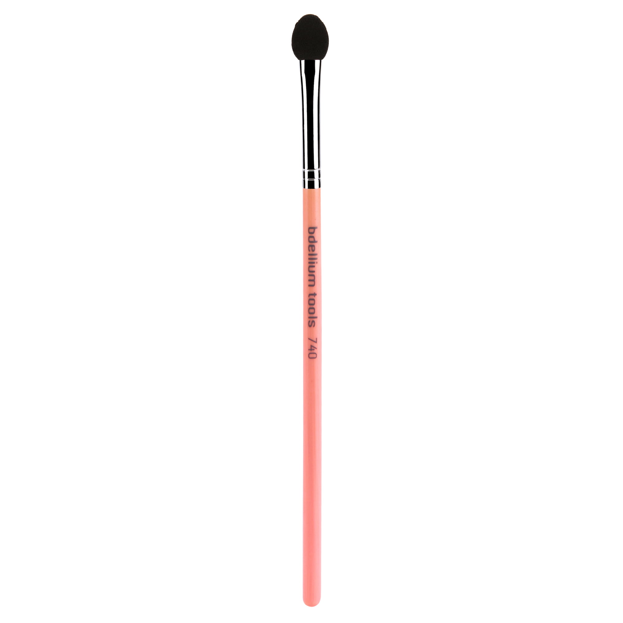 Bdellium Tools Pink Professional Makeup Brush - Bambu Series 740 Sponge Applicator - With Soft Rubycell Foam For Eyeshadow Application ( 1Pc)