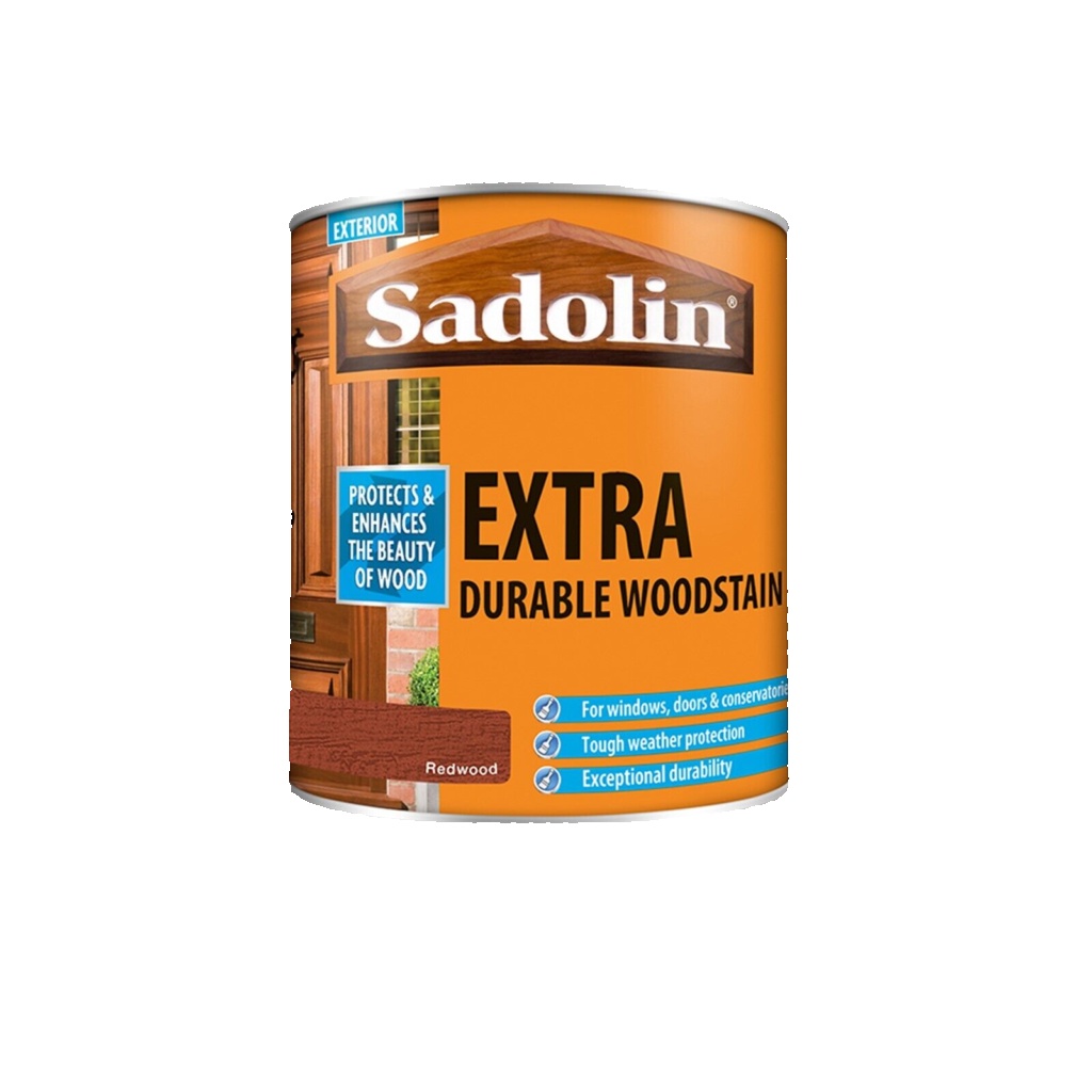 Sadolin 5028545 Extra Durable Woodstain Redwood 1 Litre - Image 3