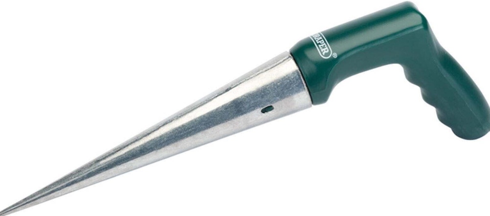 Draper 36981 Diecast Garden Dibber Gardening Tool Bulb Seed Planting