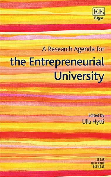 A Research Agenda for the Entrepreneurial University Hytti Hardback Edward Elgar