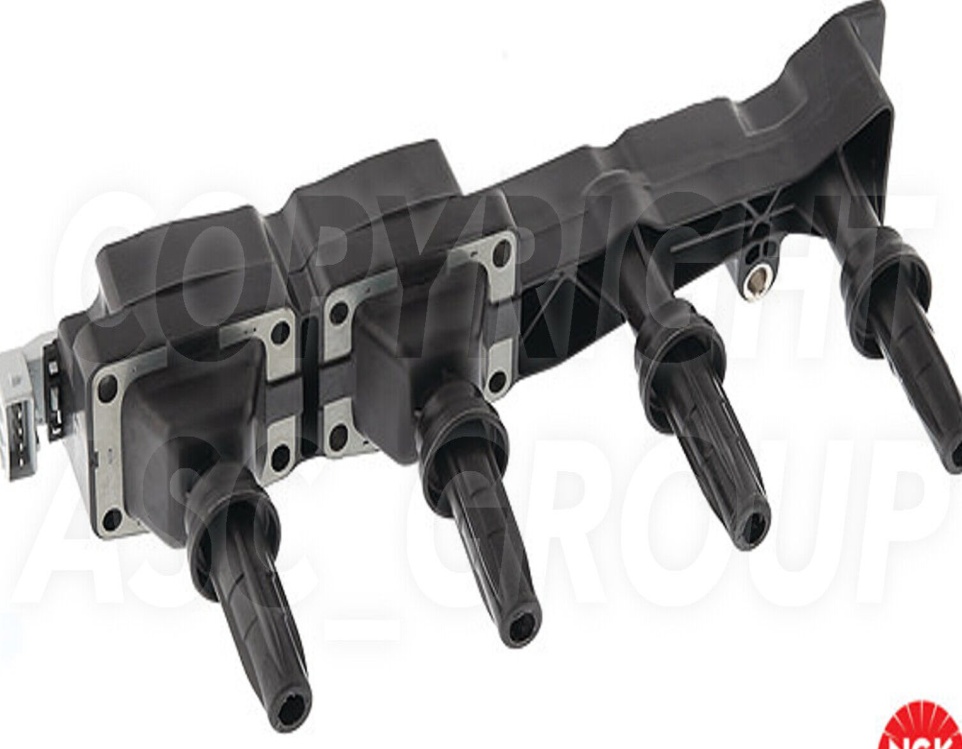Genuine NGK Ignition Coil Pack Rail For PEUGEOT 206 207 307 308 1007 1.6 U6004