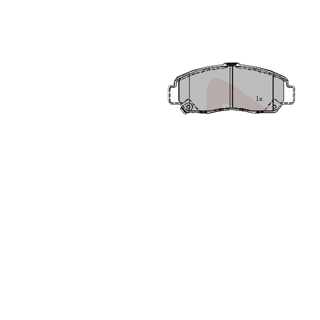Brake Pads Set Front ADB3949 Allied Nippon 43018-SEP-A51 43022-SG0-000